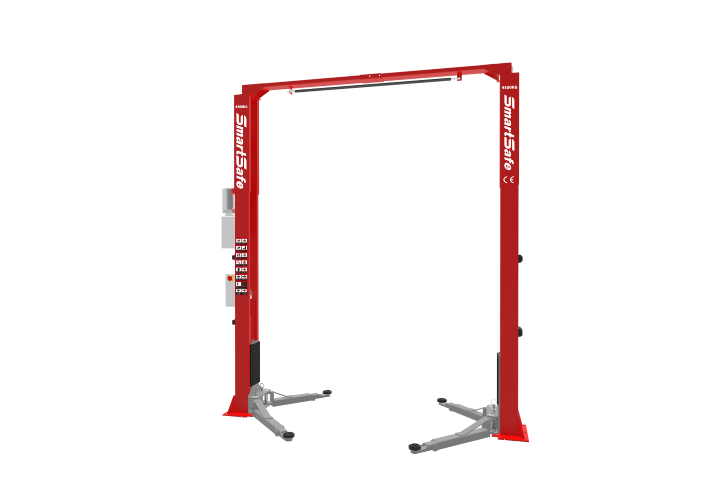 SmartSafe LT245C Clear Floor Two Post Lift