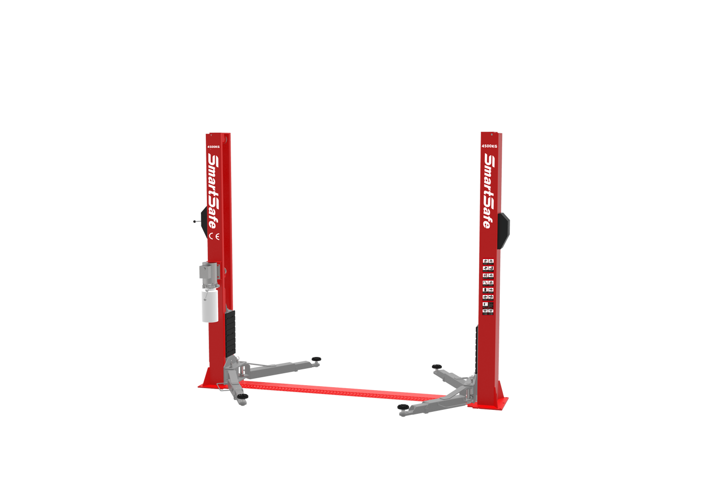 SmartSafe LT245 Floor Plate Two Post Lift