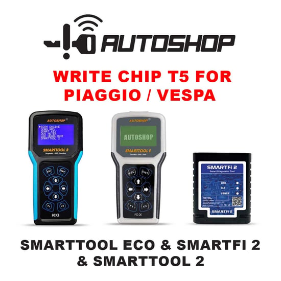 Autoshop Piaggio Immo Chip - RFID Board + Write chip T5 for Piaggio / Vespa Software Activation