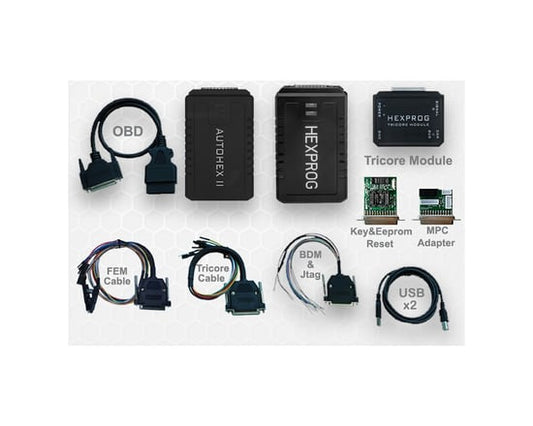 Microtronik Autohex II BMW WVCI HW4 Diagnostic Scan Coding Programming Tool Full Package