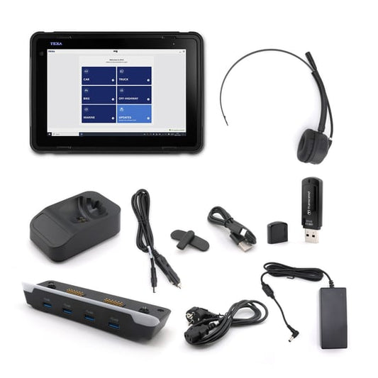 Texa AXONE VOICE + NAVIGATOR TXT MULTIHUB 2 With Full Car IDC6 license and Texa APP Gift