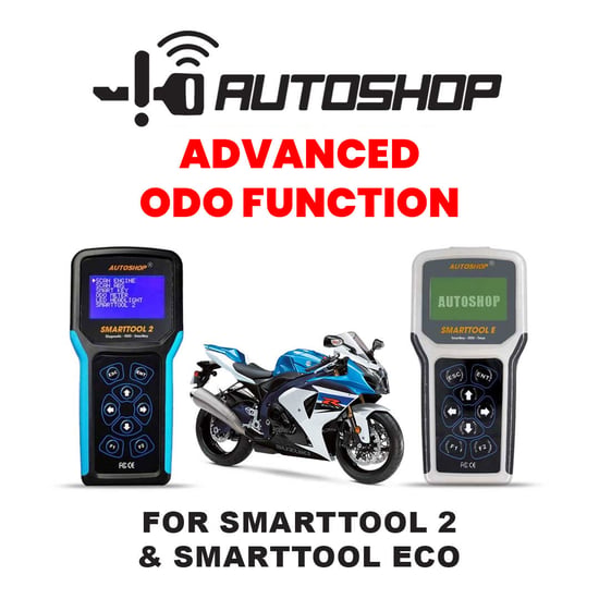 Autoshop Advanced ODO Function (ODO adjustment in ECM for NMAX, AEROX, NVX 2021, etc.) FOR SMARTTOOL ECO & SMARTTOOL 2