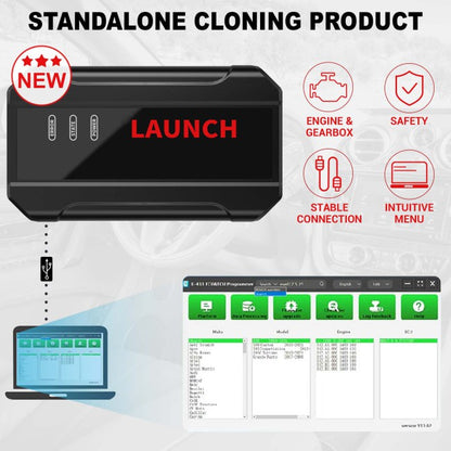LAUNCH X-431 ECU & TCU PROGRAMMER READ/WRITE ECU DATA STANDALONE PC VER.