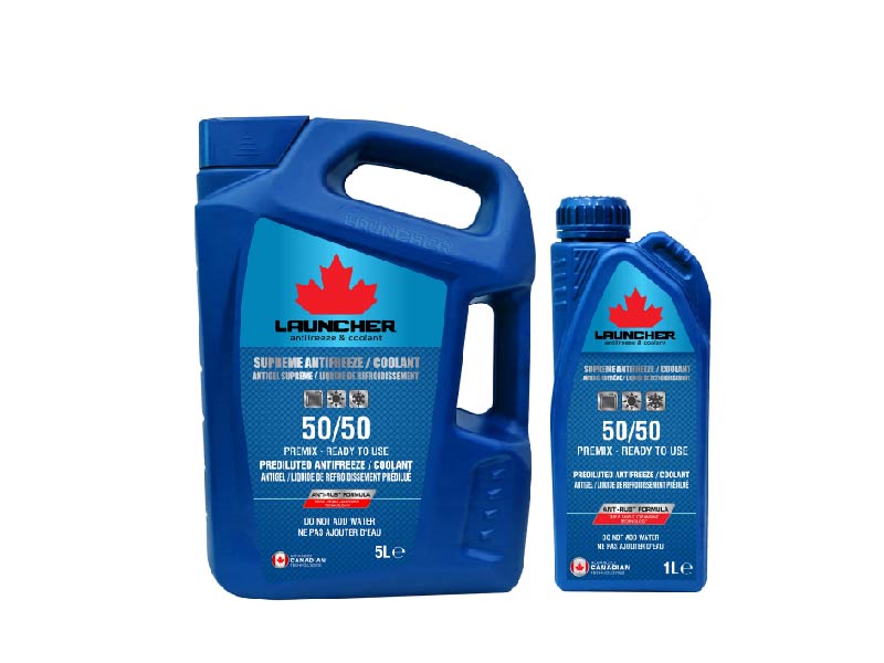 LAUNCHER ANTIFREEZE <br> SUPREME 50/50 PREMIX