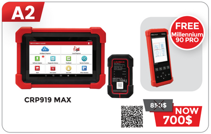 LAUNCH A2 CREADER PROFESSIONAL 919 MAX + MILLENNIUM 90 PRO (Q4 2026)