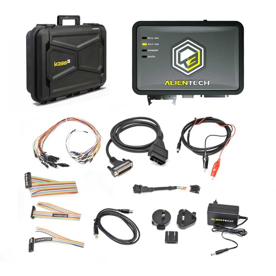 ALIENTECH KESSv3 ECU And TCU Programmer With LCV OBD & BOOT/BENCH Slave Software Activations