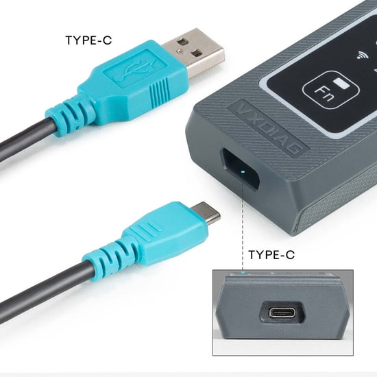 ALLScanner VCX FD for GM / FORD / MAZDA CAN FD Diagnostic Tool