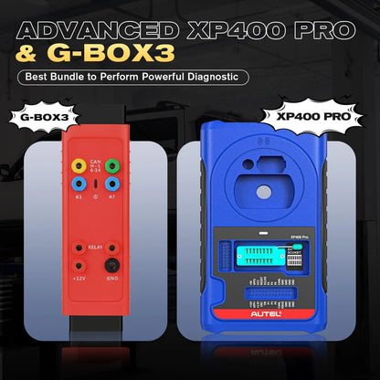 Autel MaxiIM IM608 PRO II Key Programming Tool Full Adapters Bundle + Free Gift Otofix Smart Key Watch