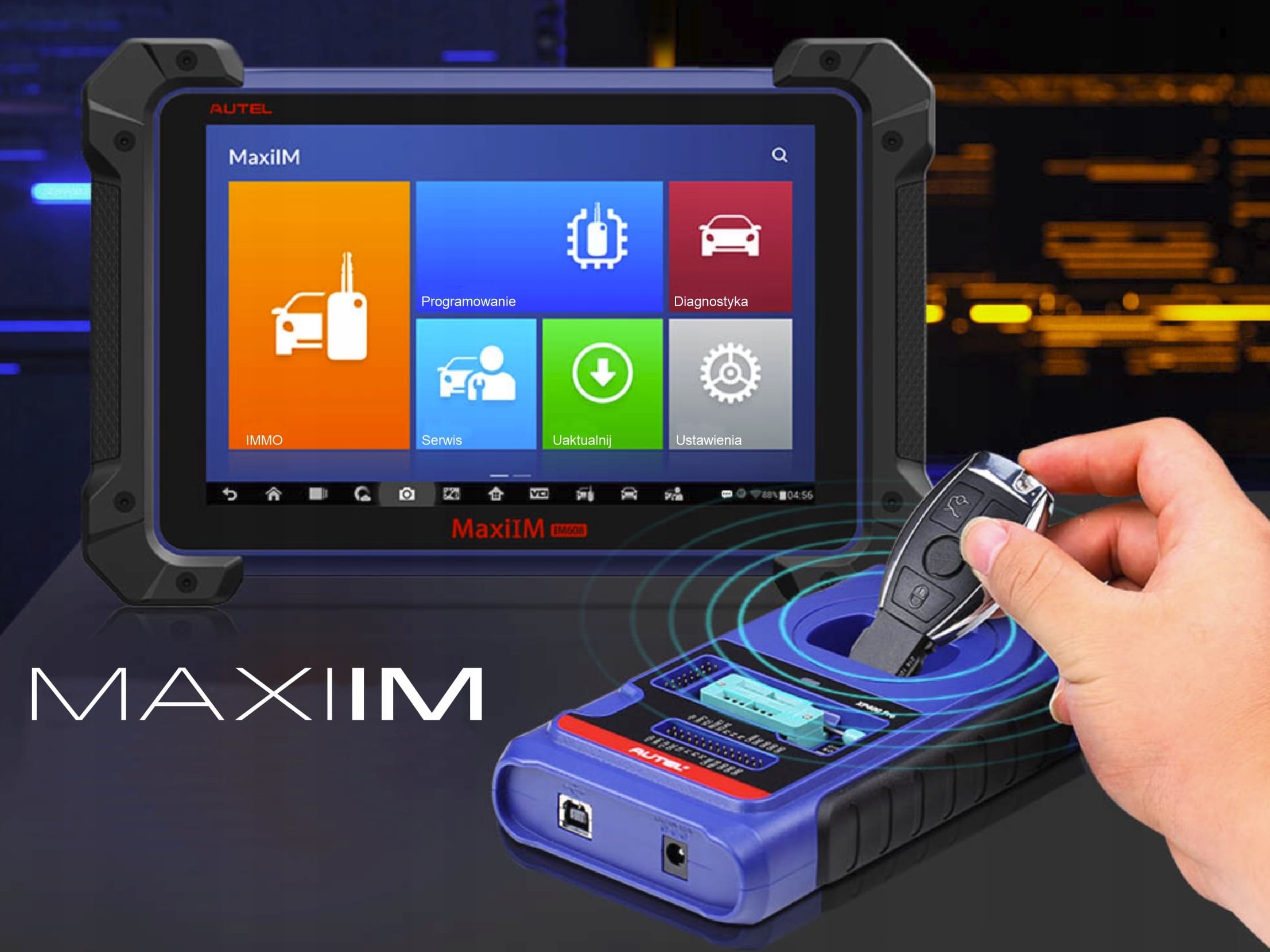 Autel MaxiIM IM608 PRO II Key Programming Tool With MaxiFlash JVCI+ J2534