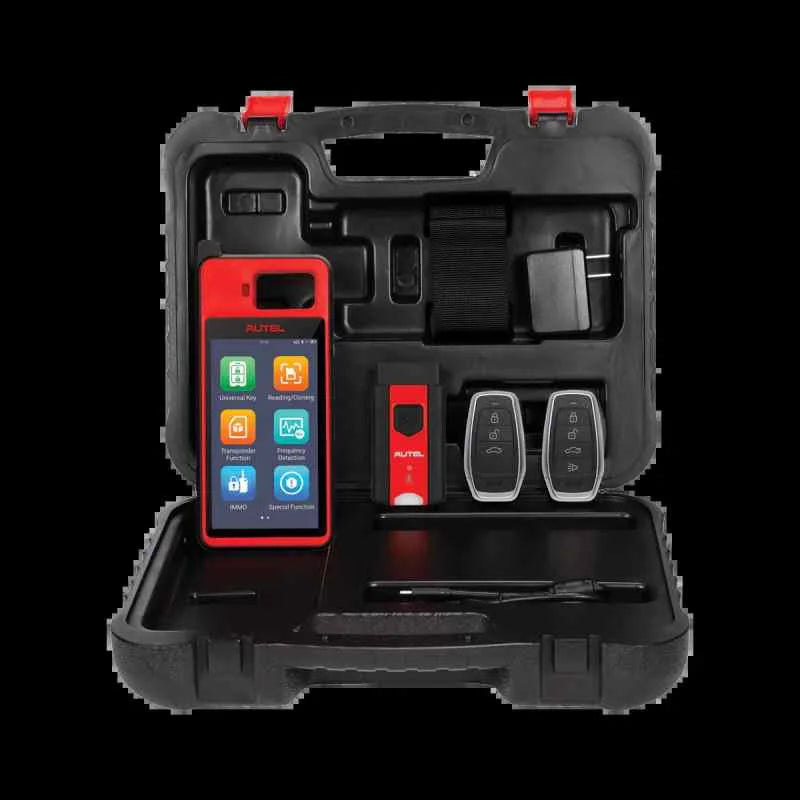 Autel MaxiIM KM100 IMMO Key Programmer Bundle With Extra 10 Pcs Independent Universal Smart Remote Key + Free Gift Otofix Smart Key Watch