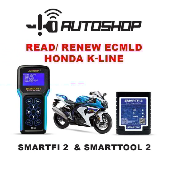 Autoshop Read / Renew ECMlD Honda K-line For Smartfi 2 & Smarttool 2