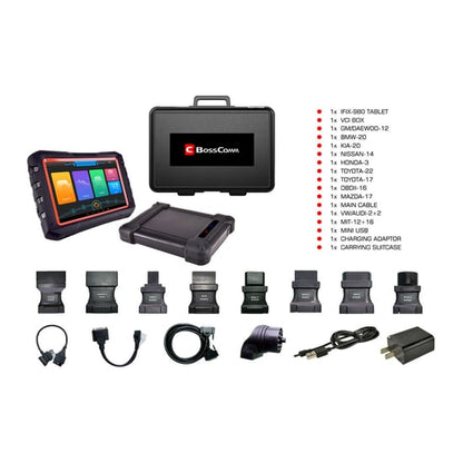 Autek BossComm IFIX-980 Intelligent Auto Key Programming & Diagnostic Tablet Tool