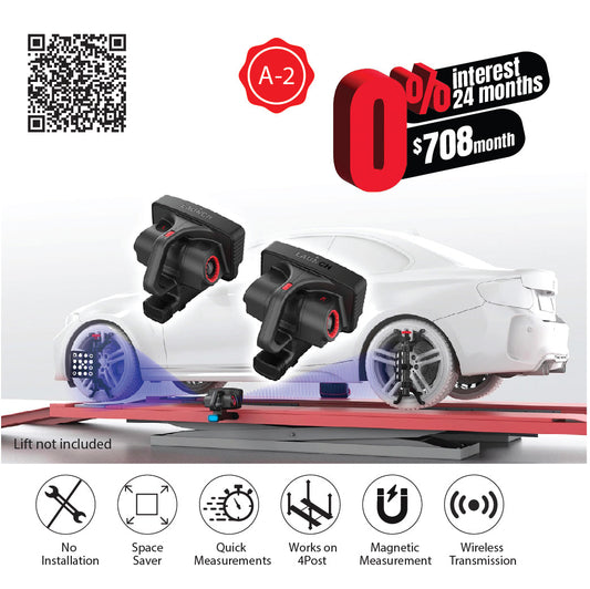 LAUNCH A6 X-613 WHEEL ALIGNER + Millennium 90 PRO (Q4 2026)