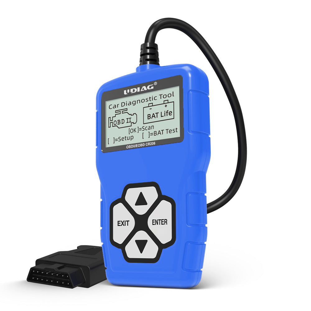 UDIAG CR206 OBDII/EOBD Handheld Code Reader