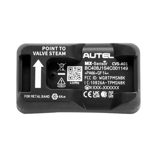 Autel CVS-A01 Fabric-Banded R17.5-24.5 Programmable CV Tpms Sensor