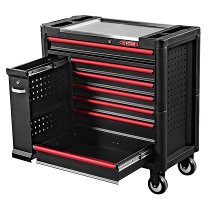 GATMATIC GEC901 Heavy-duty Rolling Tool Cabinet Steel Worktop