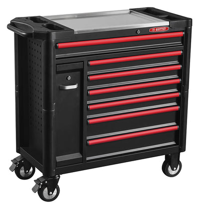 GATMATIC GEC901 Heavy-duty Rolling Tool Cabinet Steel Worktop