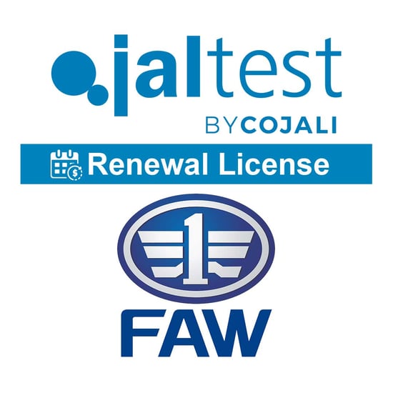 Jaltest - Truck Select Brands Renewal. License Of Use 29051114 FAW