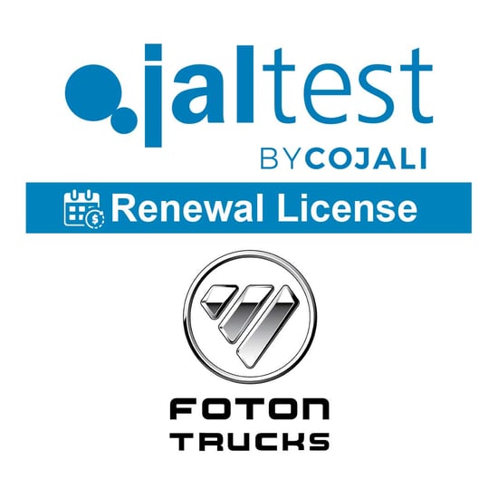 Jaltest - Truck Select Brands Renewal. License Of Use 29051117 Foton