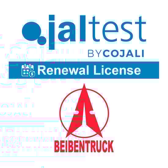 Jaltest - Truck Select Brands Renewal. License Of Use 29051136 Beiben