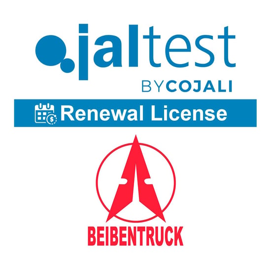 Jaltest - Truck Select Brands Renewal. License Of Use 29051136 Beiben