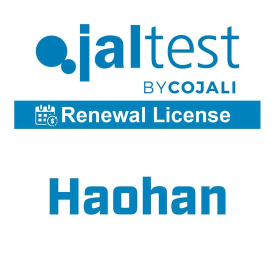 Jaltest - Truck Select Brands Renewal. License Of Use 29051162 Haohan