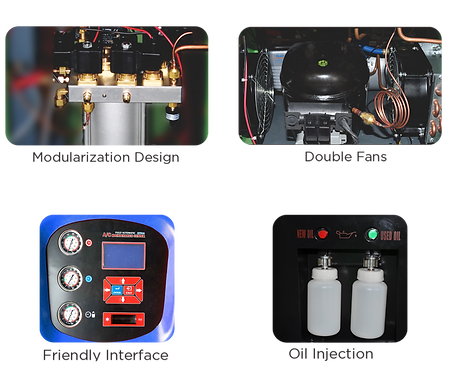 LAUNCHER LCH-AC943 AC SERVICE MACHINE