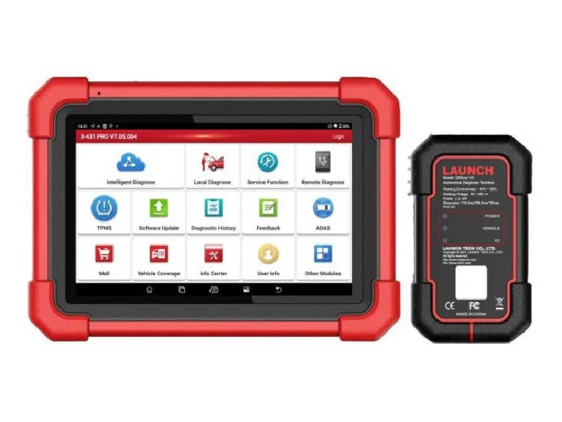 LAUNCH X-431 PRO V.5 + PC connector + MCU V.3.0 + X Prog + key programmer
