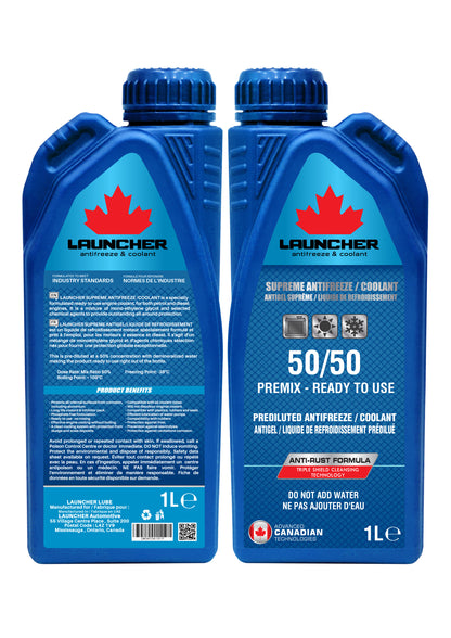 SUPREME 50/50 ANTIFREEZE COOLANT