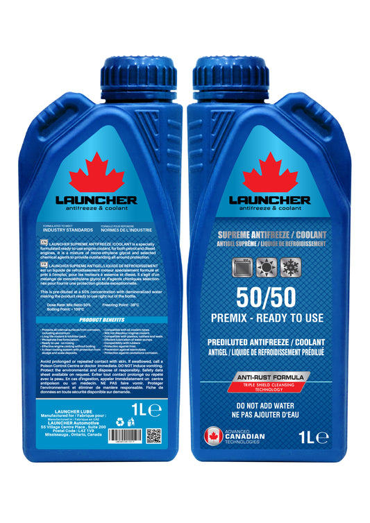 SUPREME 50/50 ANTIFREEZE COOLANT