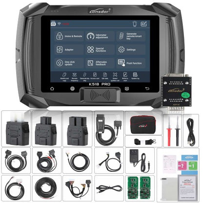 Lonsdor K518 Pro Key Programmer Device FCV & Free Lonsdor Bluetooth Smart Key Generator