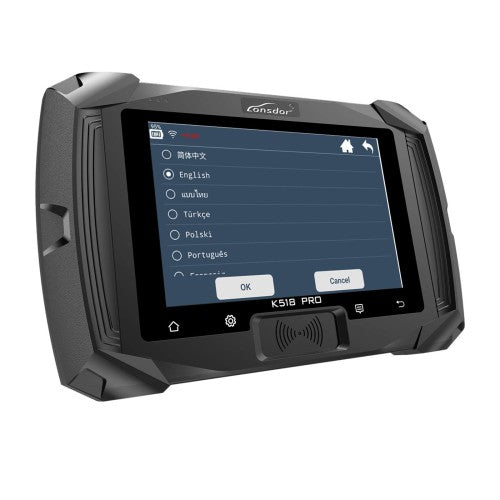 Lonsdor K518 Pro Key Programmer Device FCV & Free Lonsdor Bluetooth Smart Key Generator