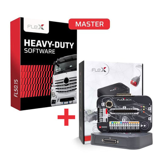 MAGIC FLK02.V02 FLEX Full HW Kit + Magic FLS0.15S - SW Flex Heavy Duty OBD/Bench/Boot - Slave
