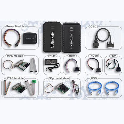 Microtronik Autohex II BMW WVCI HW4 Diagnostic Scan Coding Programming Tool Lite Locksmith Package