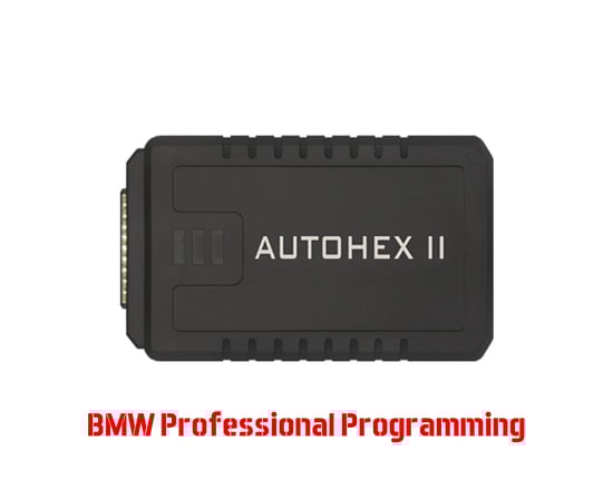 Microtronik Autohex II BMW WVCI HW4 Diagnostic Scan Coding Programming Tool Professional Package