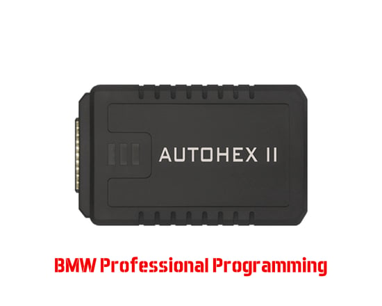 Microtronik Autohex II BMW WVCI HW4 Diagnostic Scan Coding Programming Tool Professional Package