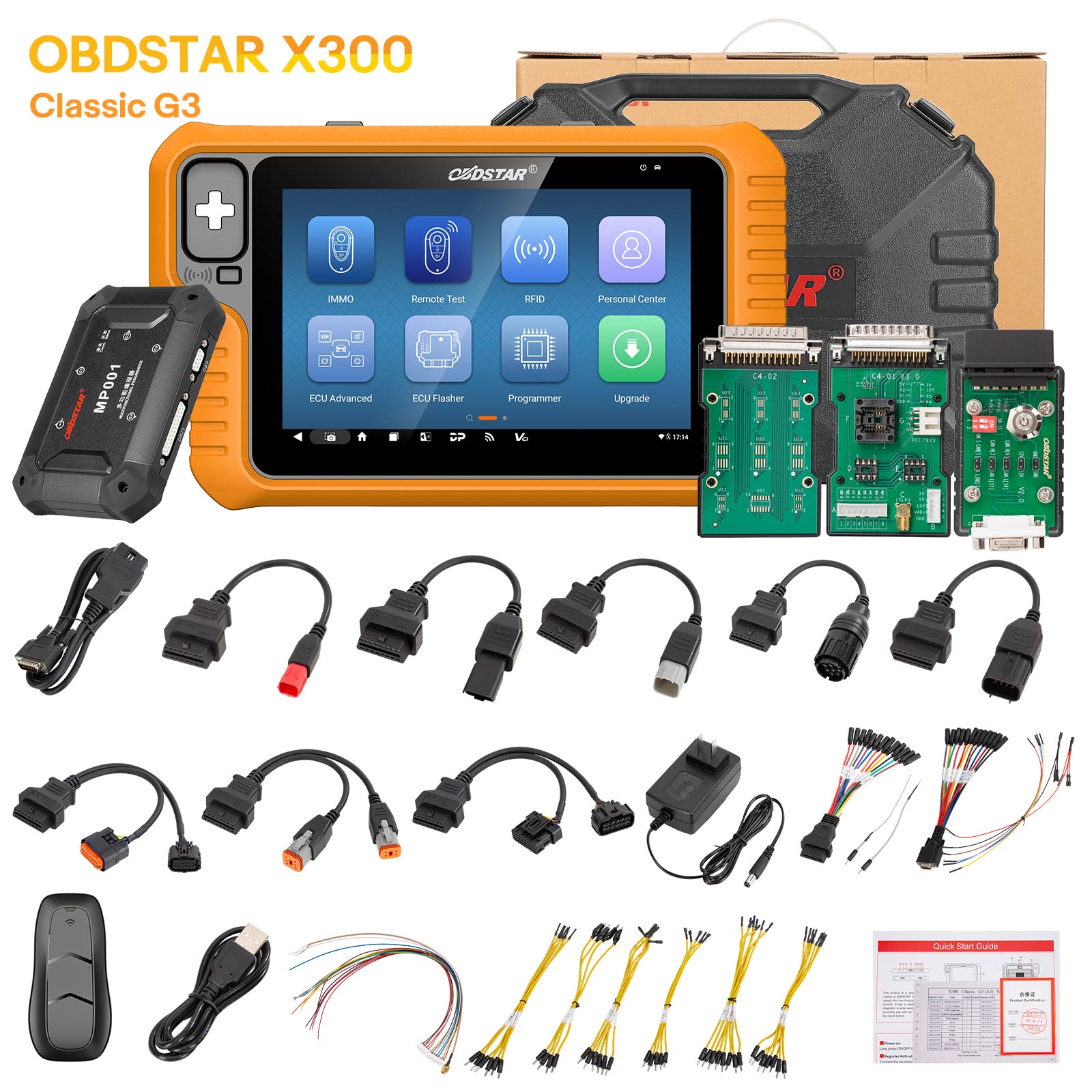 OBDSTAR KEY MASTER G3 Key Programmer A2 Full Software Package