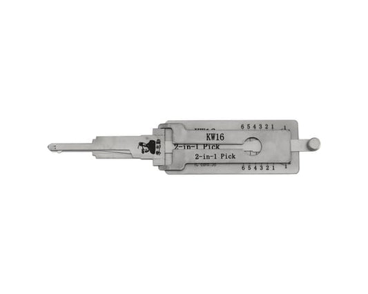 Original Lishi 2-in-1 Pick Decoder Tool KW16-AG for Kawasaki Motorcycle Anti Glare Type