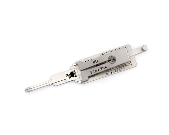 Original Lishi 2-in-1 Pick Decoder Tool HI1+IGN-AG Hino Truck 2005+ Anti Glare Type