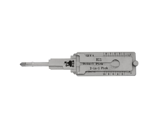 Original Lishi 2-in-1 Pick Decoder Tool HI1+IGN-AG Hino Truck 2005+ Anti Glare Type