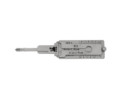 Original Lishi 2-in-1 Pick Decoder Tool HI1+IGN-AG Hino Truck 2005+ Anti Glare Type