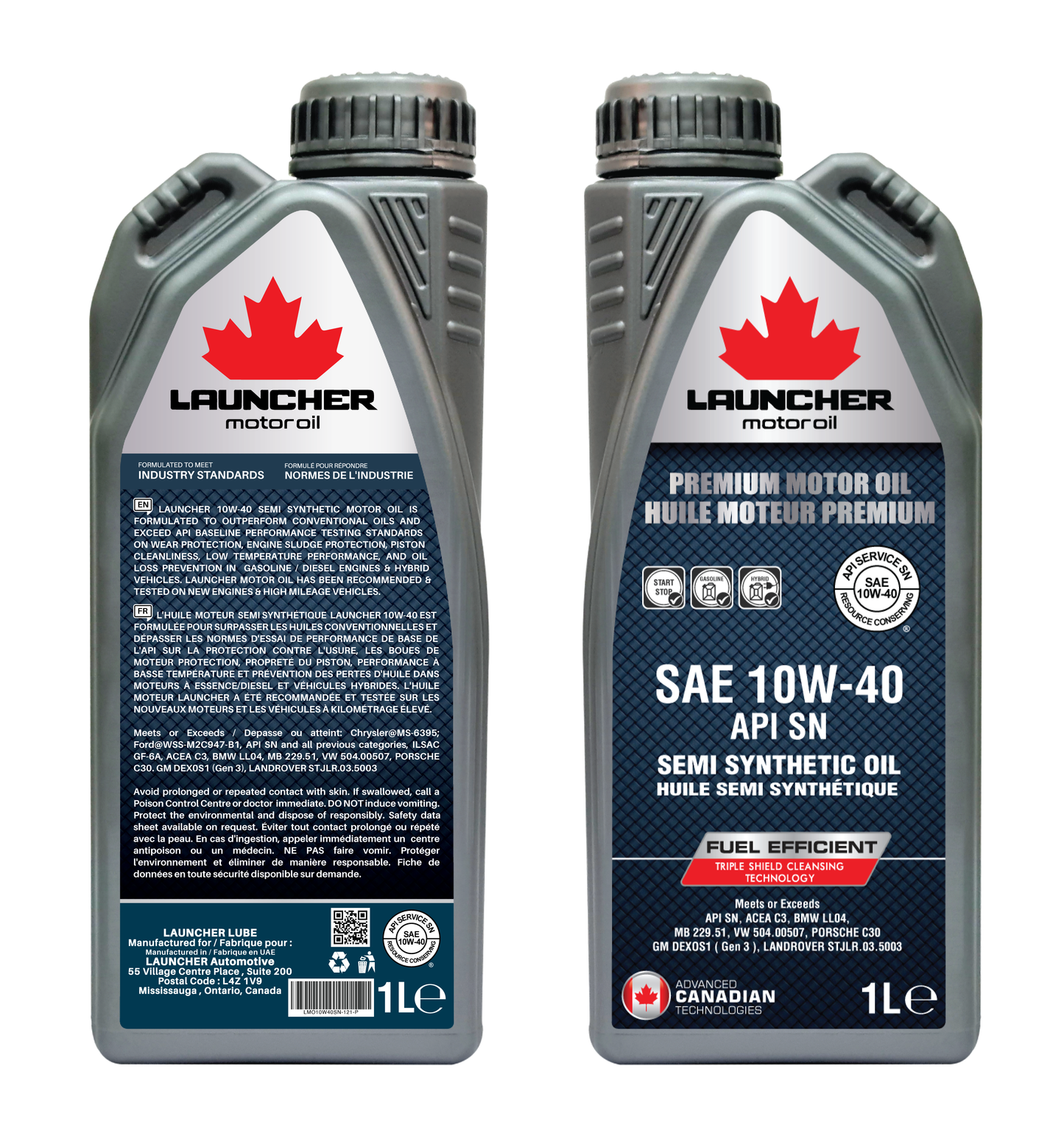 LAUNCHER 10W-40 SEMI SYNTHETIC