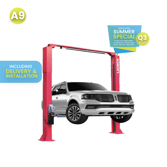 LAUNCH A9 TLT240SC - TWO POST LIFT(CLEAR PLATE) (Q3 2026)