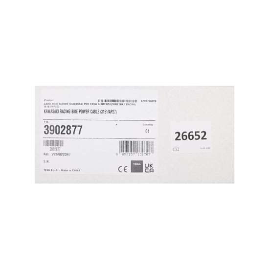 Texa Bike – Kawasaki Racing Bike Power Cable