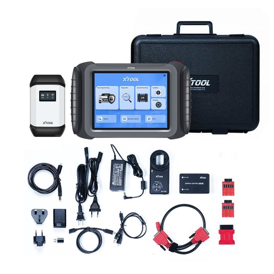 X-Tool X100PAD Elite2 Professional Key Programmer + KC501 Key & Chip Programmer + M821 Mercedes Benz Adapter
