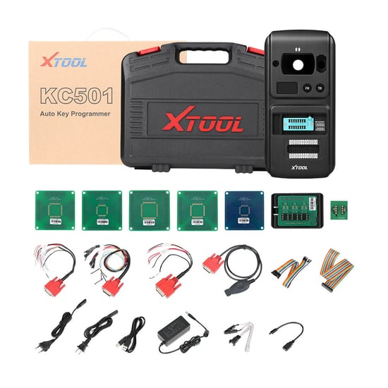 X-Tool X100PAD Elite2 Professional Key Programmer + KC501 Key & Chip Programmer + M821 Mercedes Benz Adapter
