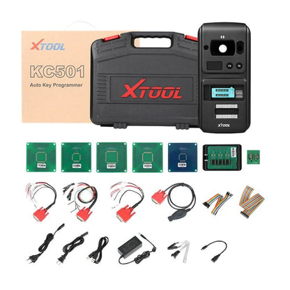 X-Tool X100PAD Elite2 Professional Key Programmer + KC501 Key & Chip Programmer + M821 Mercedes Benz Adapter