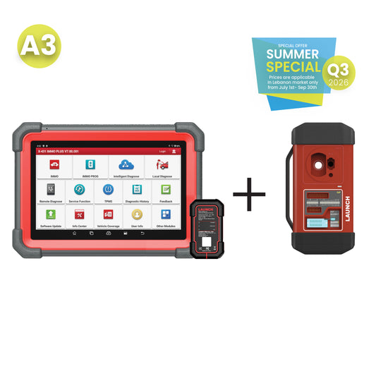 LAUNCH A3 X-431 IMMO PRO + XPROG3 (Q3 2026)