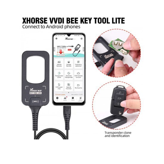 Xhorse VVDI Bee Key Tool Lite XDKML0EN + Gift 6pcs XKB501EN Wired Remotes
