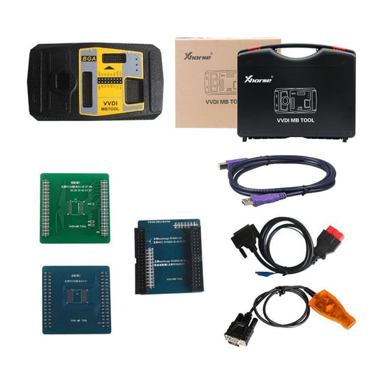 Xhorse VVDI MB Device + 5 PCS Chrome Remote Key Bundle